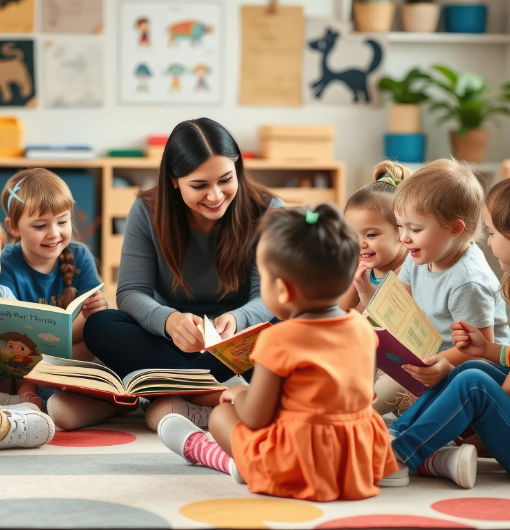 Kindern das Lesen beibringen